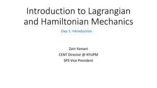 Introduction to Lagrangian and Hamiltonian Mechanics: A Comprehensive Overview