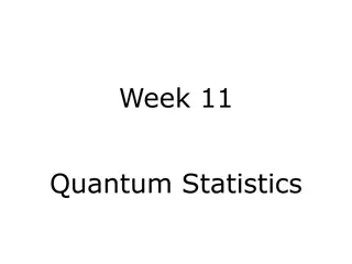 Quantum Statistics in Physical Systems