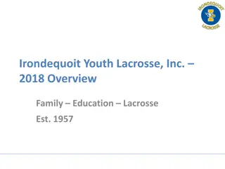 Irondequoit Youth Lacrosse, Inc. 2018 Overview