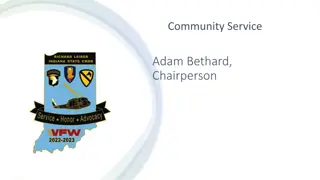 Community Service Initiatives by Adam Bethard - Serving the Community Together