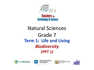 Biodiversity and Classification of Living Organisms