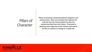 Importance of Character Development and Pillars of Character