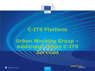 Urban C-ITS Services for Enhanced Mobility and Transport Management