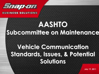 Overview of Vehicle Communication Standards and Organizations in Automotive Industry