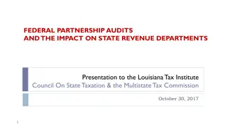 Federal Partnership Audits and Their Impact on State Revenue Departments