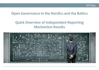 Overview of Open Governance in the Nordic and Baltic Regions