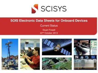 Advancing Electronic Data Sheets for Onboard Devices