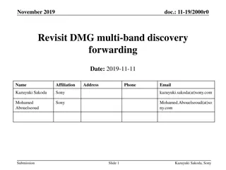 Revisiting DMG Multi-Band Discovery Assistance for 802.11ay Networks