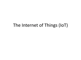 The Internet of Things (IoT) and Its Applications