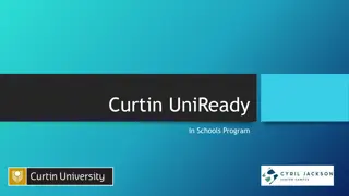 Curtin UniReady Program - Pathway to University Success