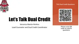 Dual Credit Education and Eligibility Criteria