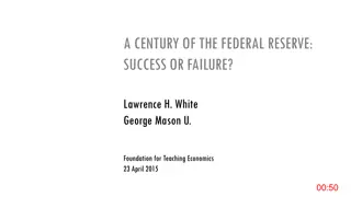 Evolution of the Federal Reserve System: A Century of Impact