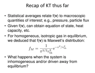 Insights into Non-equilibrium Kinetic Theory: Inhomogeneous Systems