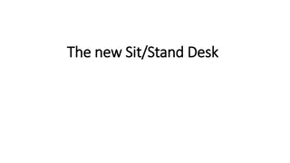 Safety Tips for Using Sit-Stand Electric Height Adjustable Desks