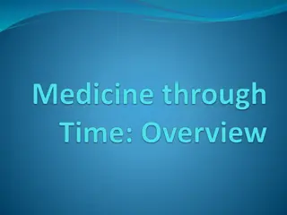 Evolution of Medicine Through Time