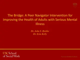 The Bridge: A Peer Navigator Intervention for Improving Adult Mental Health