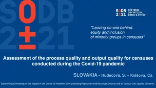 Impact of COVID-19 on Conducting Census in Slovakia