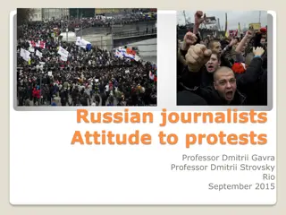 Evolution of Political Protests in Modern Russia: A Historical Overview