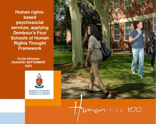 Human Rights-Based Psychosocial Services and Dembour's Framework