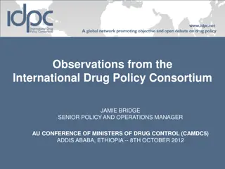 Observations from International Drug Policy Consortium Conference