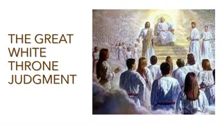 The Great White Throne Judgment in Revelation