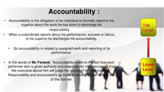 Accountability and Power in Organizational Dynamics