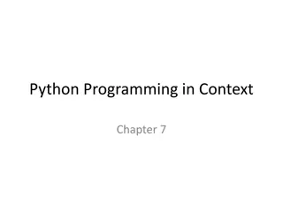 Python Data Mining and Cluster Analysis in Context