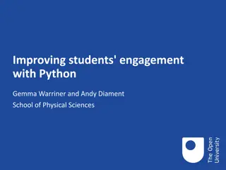 Enhancing Student Engagement with Python Programming in Physics and Space Sciences