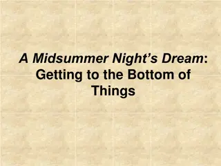 Unraveling the Themes of A Midsummer Night's Dream