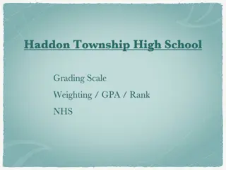 Insights from Discussions with Admissions Officials on School Profiles, Grading Scales, and Admissions Criteria