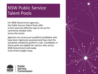 NSW Public Service Talent Pools: Streamlining Recruitment for NSW Government Agencies