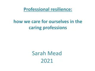 Exploring Professional Resilience in Caring Professions: Strategies for Self-Care and Growth