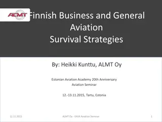 Challenges and Strategies in Finnish Aviation Industry