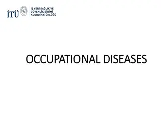 Occupational Diseases and Prevention Methods