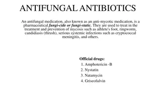 Overview of Antifungal Antibiotics and Their Uses