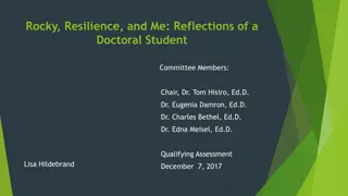 Becoming a Doctoral Student in Educational Leadership: A Journey of Resilience and Growth