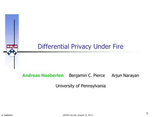 The Challenges of Protecting Privacy with Differential Privacy