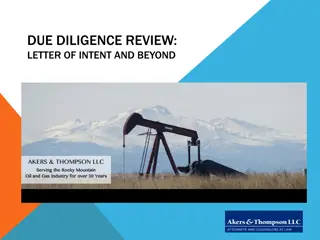 Comprehensive Guide to Due Diligence Review and Letter of Intent