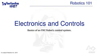 Basics of FRC Robot Control Systems: Electronics and Controls