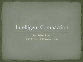 Intelligent Compaction in Construction