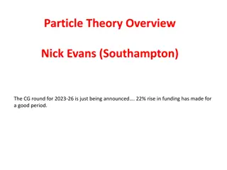 Particle Theory Overview: Funding Rise and Academic Quality Boost in UK Theoretical Physics