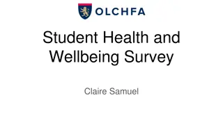 Student Health and Wellbeing Survey Organization Overview