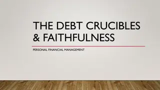 Insights on Debt Management and Financial Faithfulness