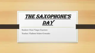 The Evolution of the Saxophone: A Tribute to Adolphe Sax