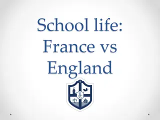 Contrasting School Life: France vs. England