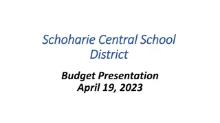 Schoharie Central School District Budget Overview 2023-2024