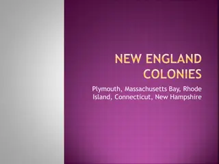 The Story of New England Colonies: Pilgrims, Puritans, and Plymouth Colony