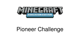 Exploring Inquiry-Based Learning Through Minecraft Colonization Challenge