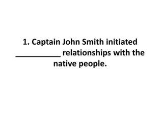 The Story of Captain John Smith and the Jamestown Settlement