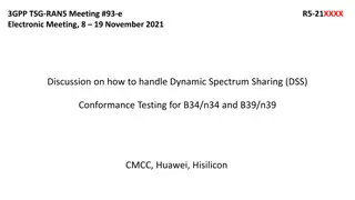 Dynamic Spectrum Sharing (DSS) Conformance Testing for LTE/NR Bands in China